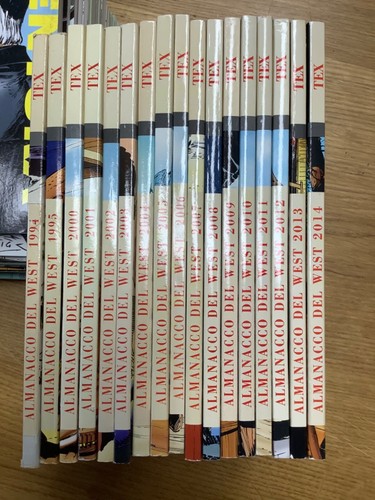Tex almanacco del west - west,