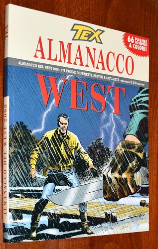Tex almanacco del west - tex, 2008